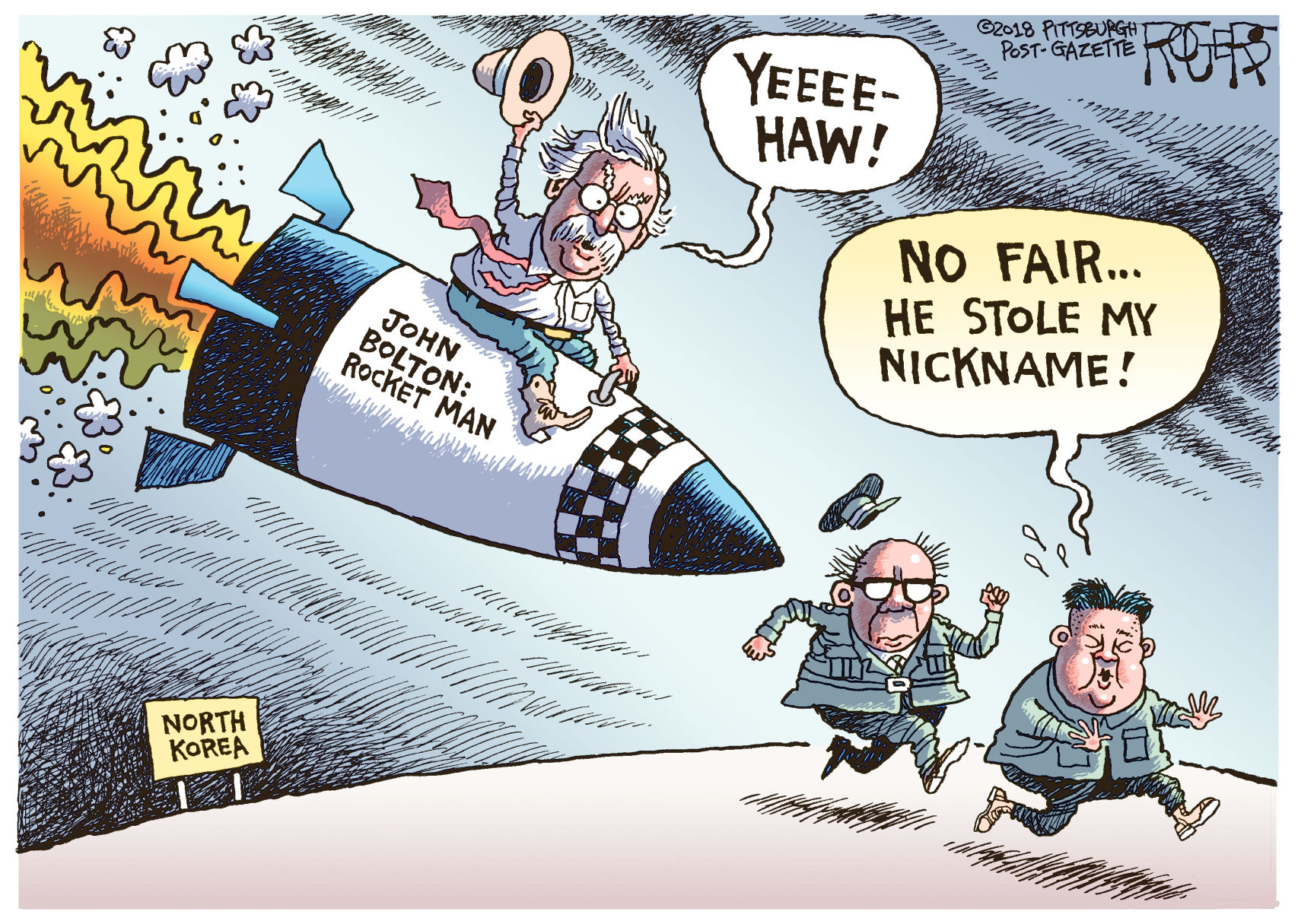 Editorial and Political Cartoons